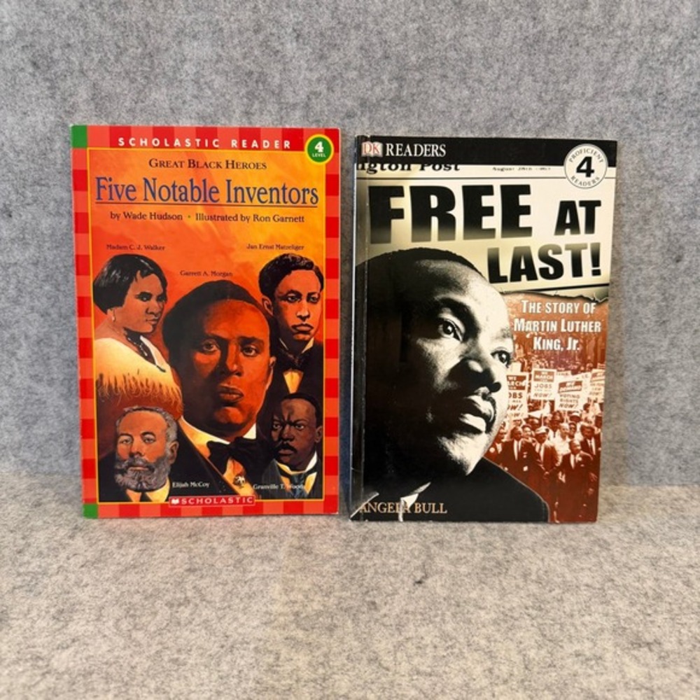Level 4 Reader Softcover Books - Five Notable Inventors, Martin Luther King Jr.